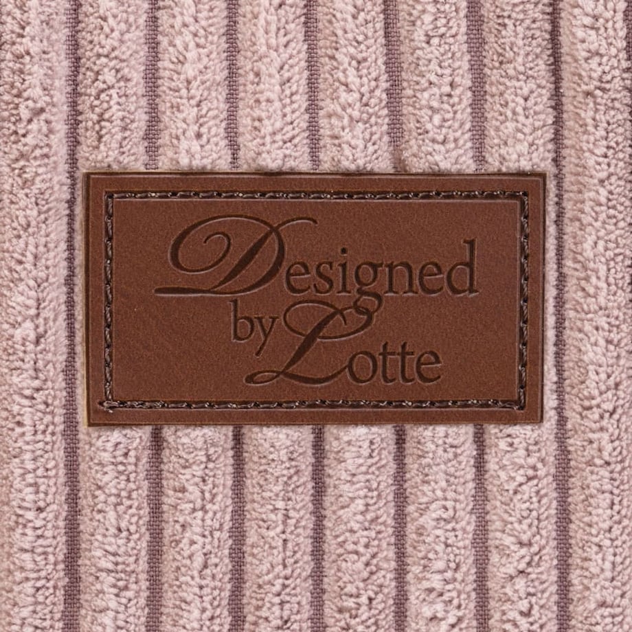Designed by Lotte Legowisko dla kota, prążkowane, różowe, 50x35 cm