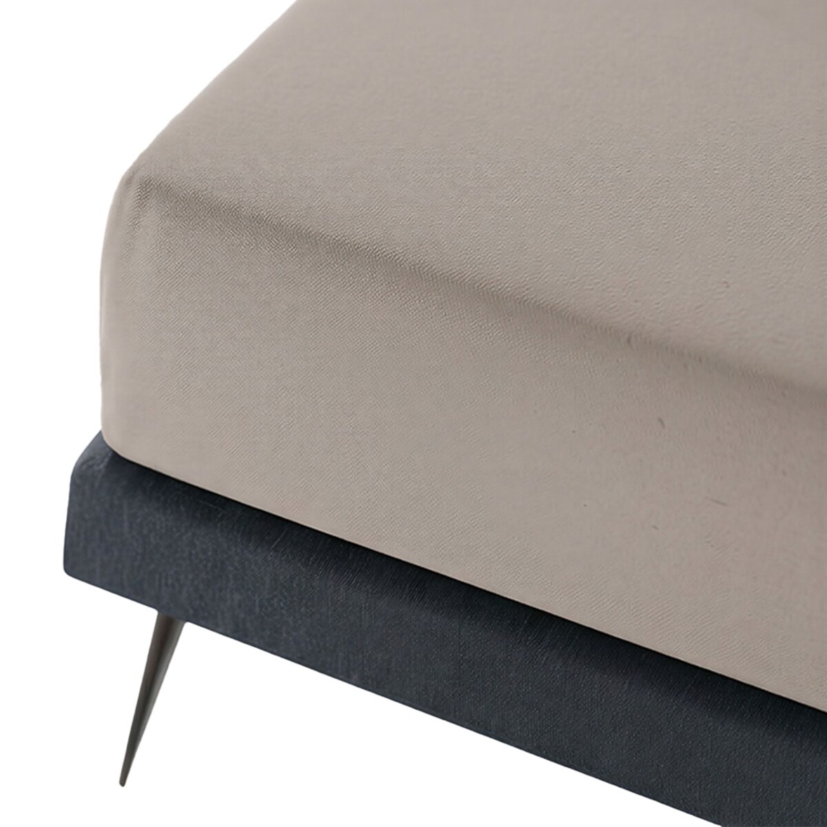 Prześcieradło 200x200 Pan Materac BEŻOWE