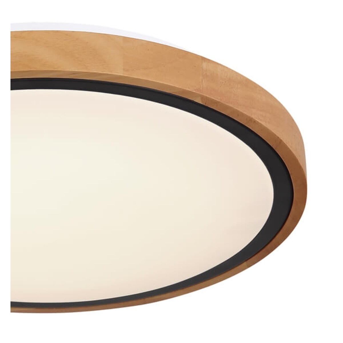 Plafon okrągły Bruno 41764-12 ekologiczny LED 12W drewniany