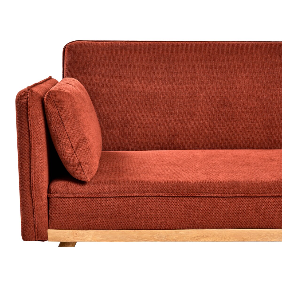 Sofa rozkładana ASAA Czerwony