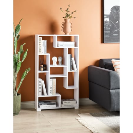 Regał ALMA 122 cm Biały