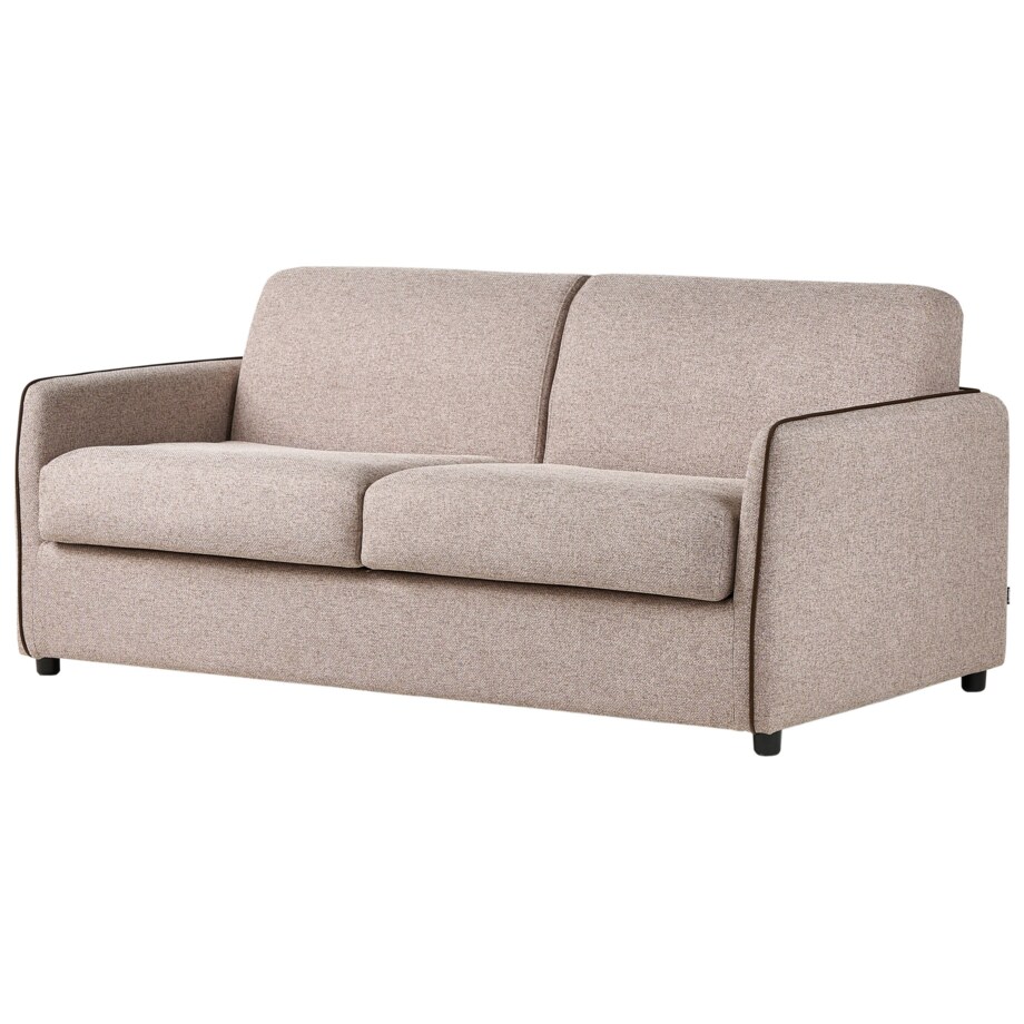 Sofa rozkładana dla 2 osób ISHOJ Jasnobrązowy