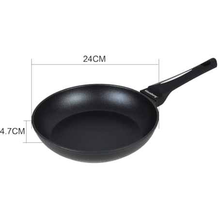 Patelnia z powłoką marmurową non-stick 24cm indukcja KLAUSBERG