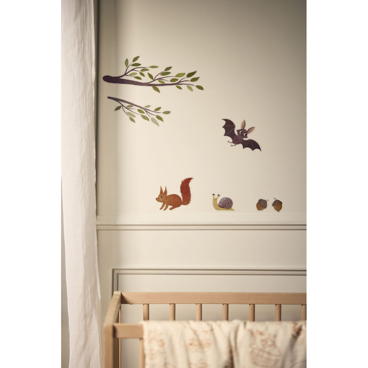 Filibabba Naklejki ścienne Forest Friends