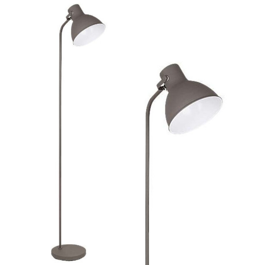 LAMPA podłogowa DEREK 4329 Rabalux stojąca OPRAWA do salonu szara