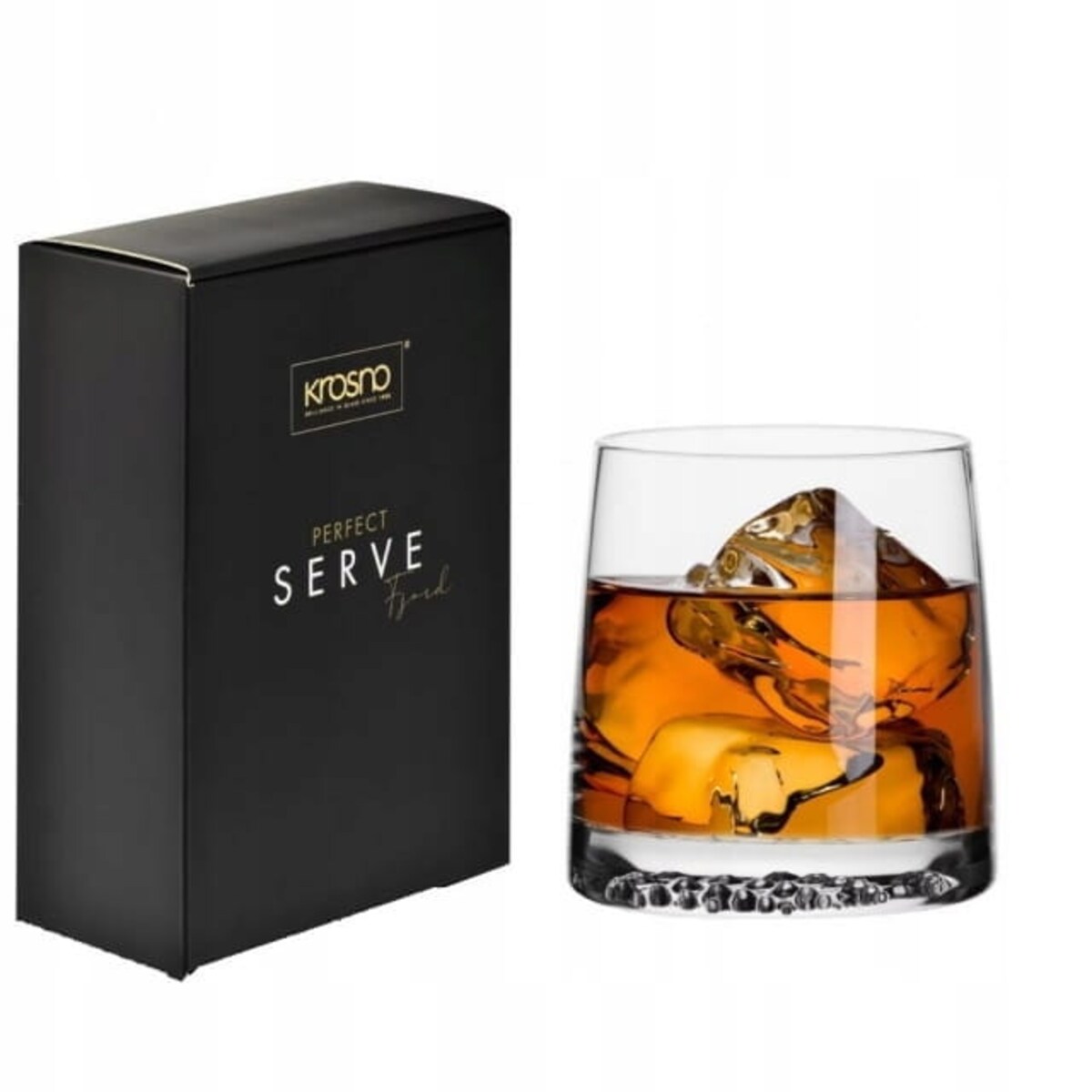 Krosno komplet do whisky Perfect Serve Fjord 2-elementowy