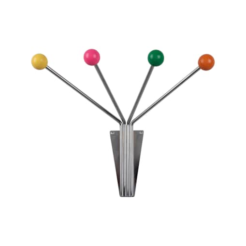 Wieszak na ubrania na ścianę NEPTUNE,11,5 x 21 cm