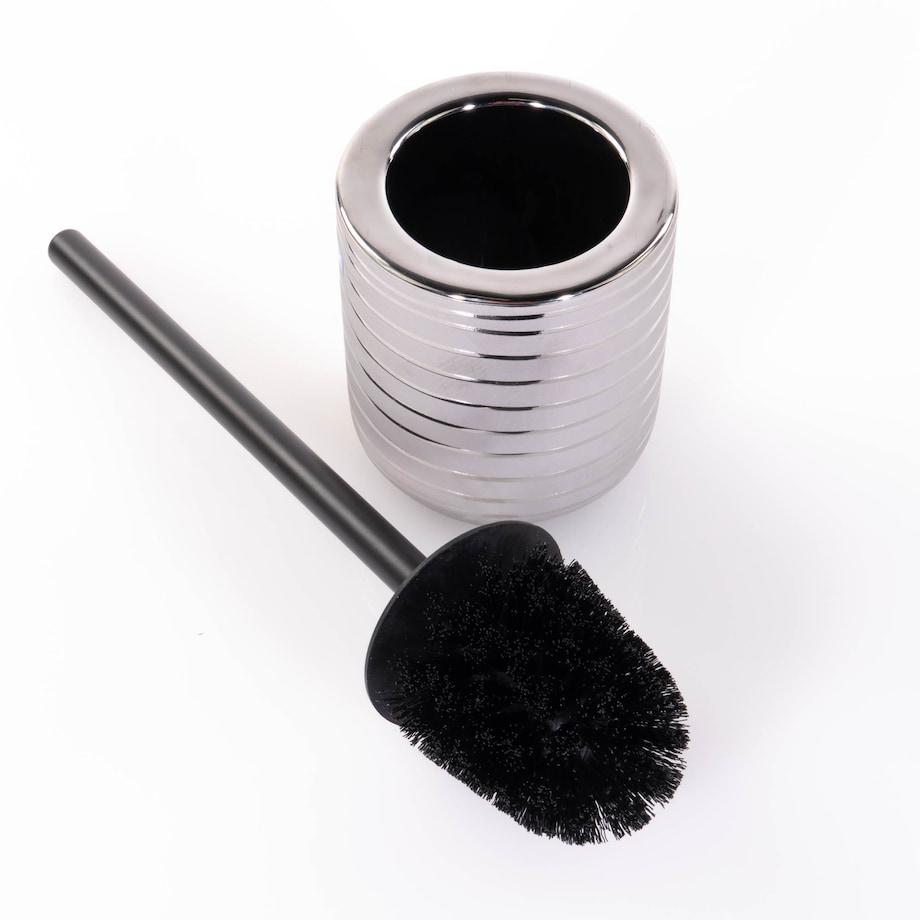 Szczotka do wc ceramiczna srebrna Easyo 280 ml