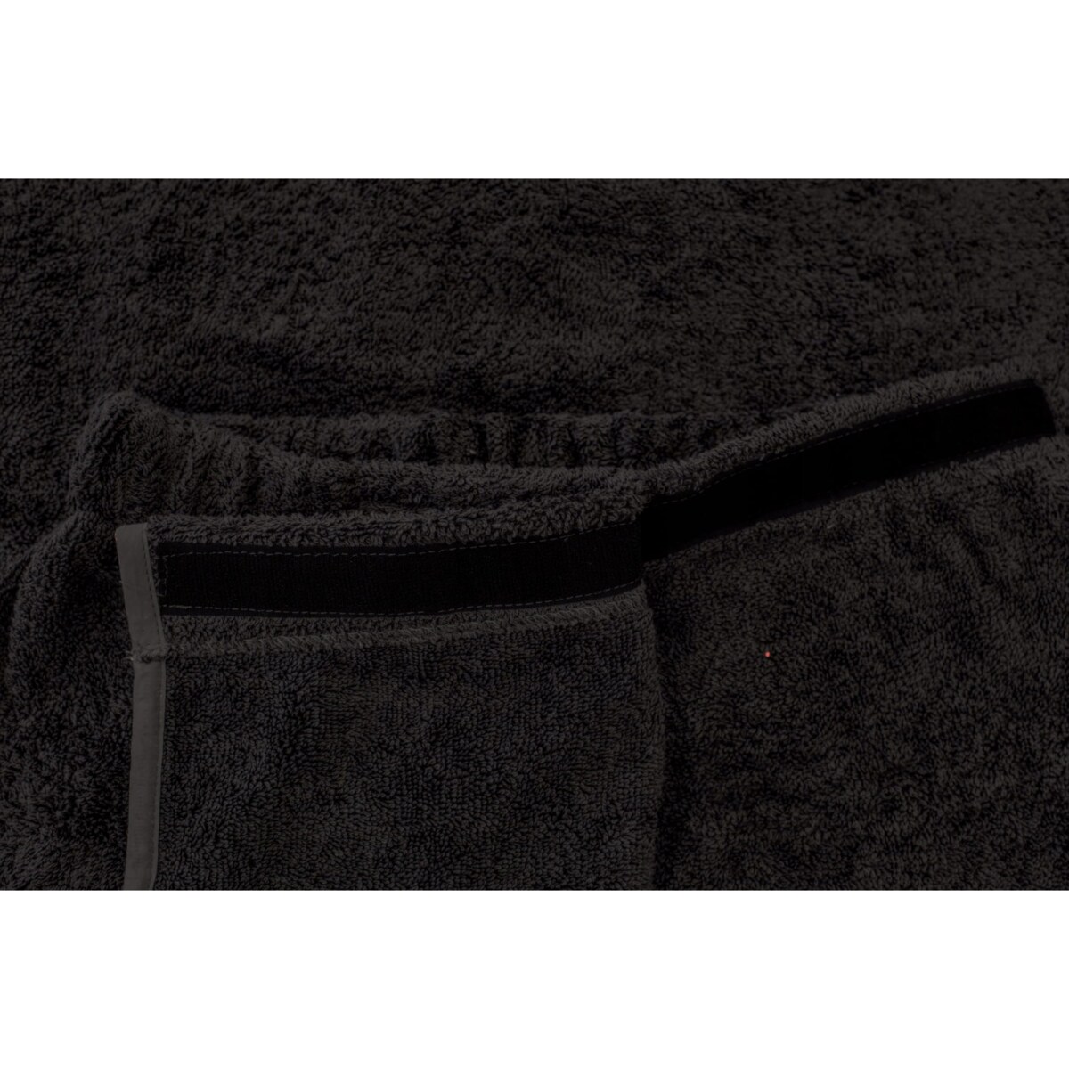 Ręcznik Kąpielowy Frotte do Sauny Pareo Damskie S/M Bawełna Spa Basen Czarn