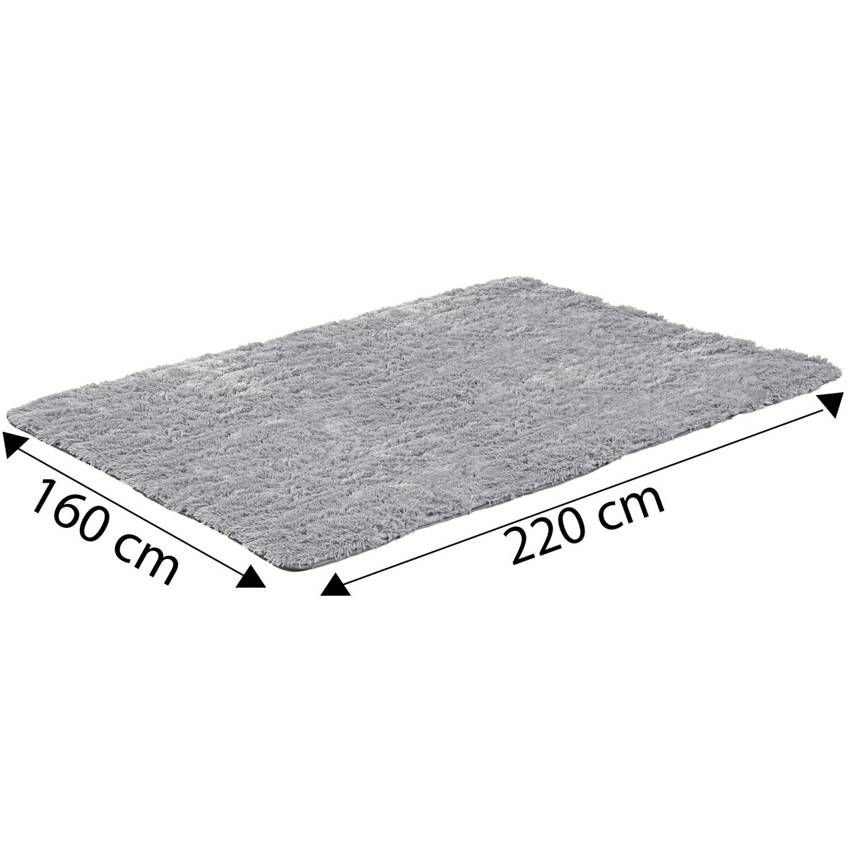 Dywan Shaggy Futrzany Pluszowy Antypoślizgowy Do Salonu Pokoju 160X220 Cm