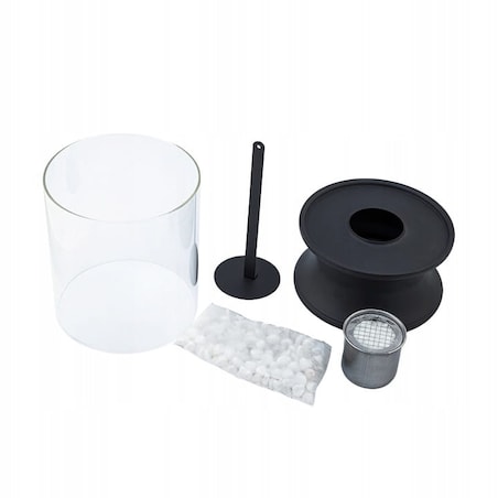 Biokominek Tarasowy Okragły Duży Esschert Design Domowy Ogrodowy