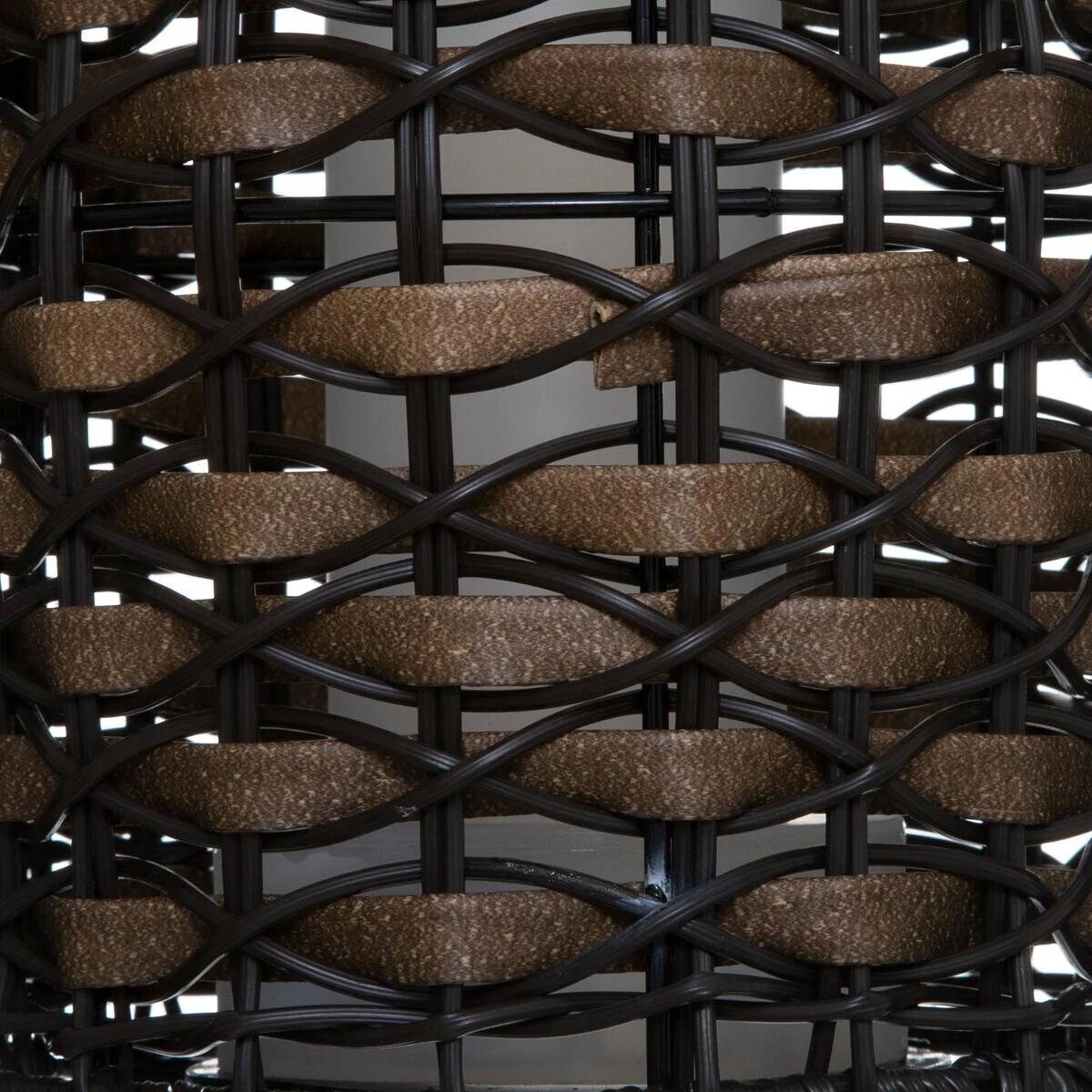 Lampa stołowa KATEL, z ażurowym kloszem, wys. 28 cm