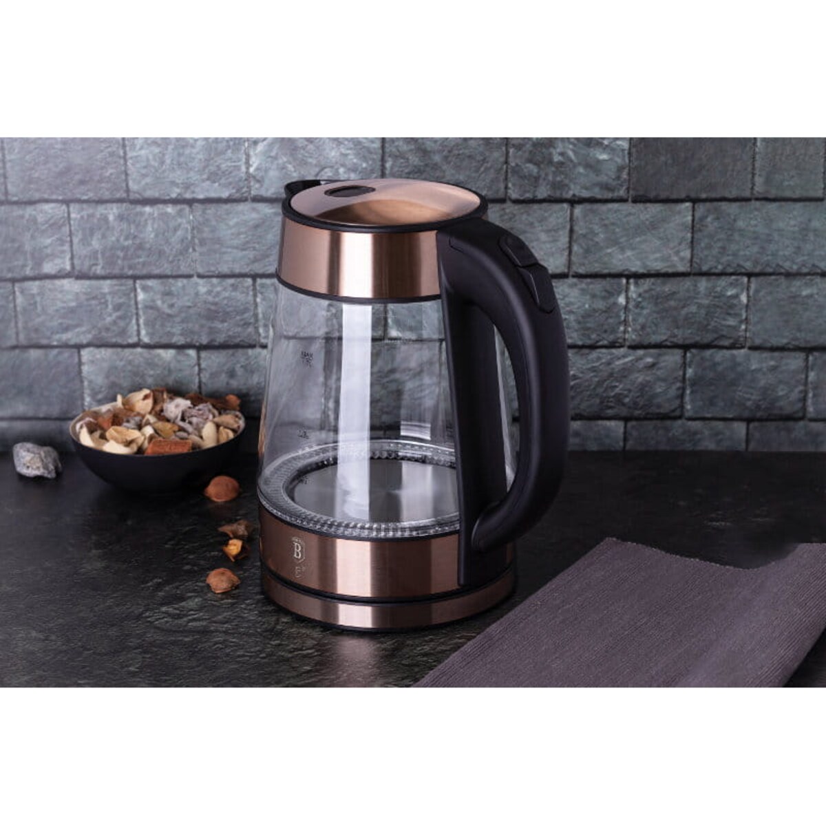 Czajnik elektryczny LED miedziany Berlinger Haus BH-9121