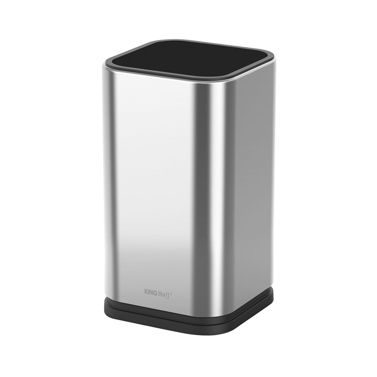 Stojak na przybory kuchenne noże srebrny KINGHOFF