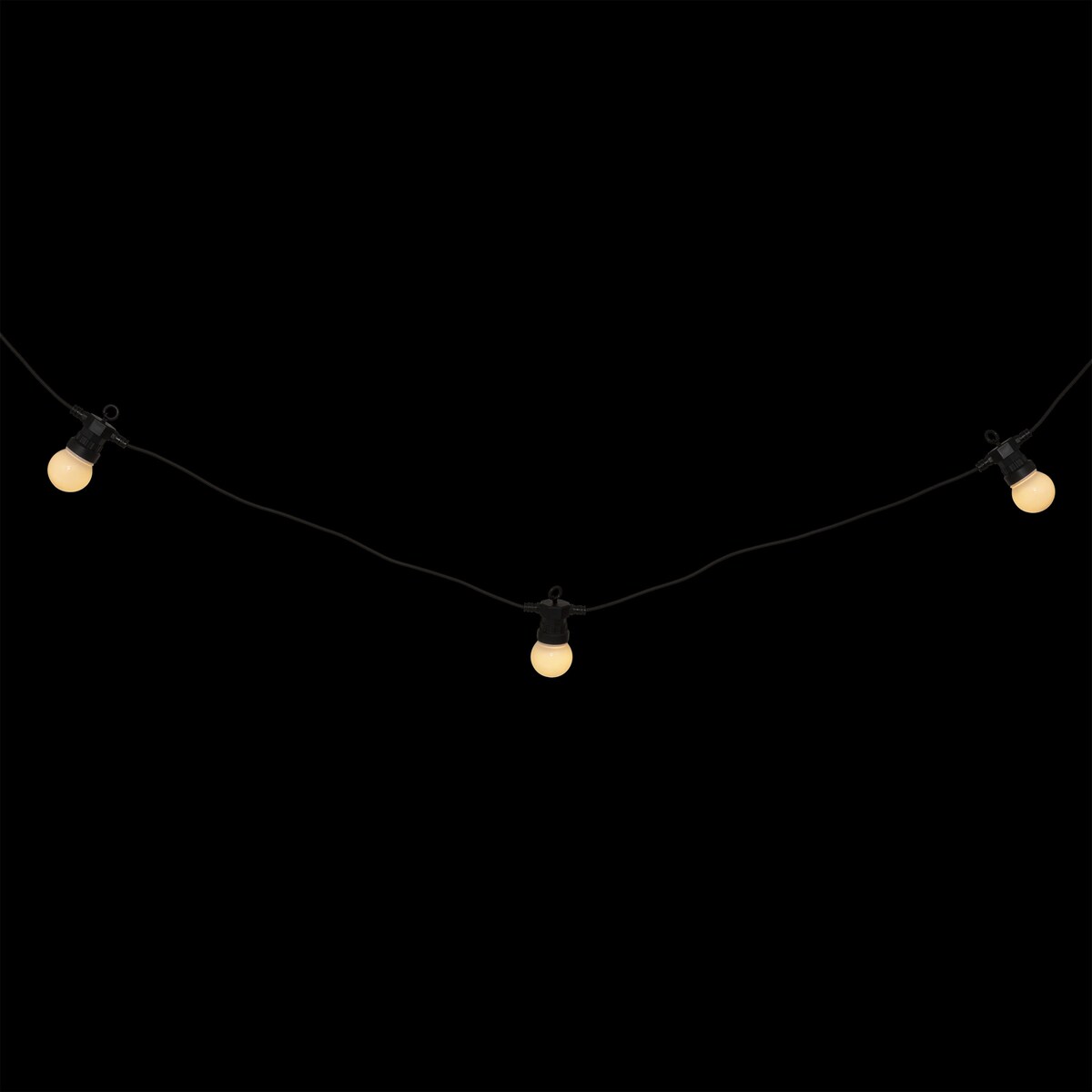 Girlanda solarna LED, SOA, 10 żarówek, 8 m