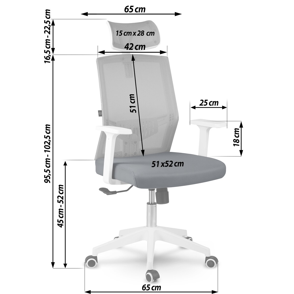 Fotel biurowy obrotowy krzesło biurowe Sofotel Rotar