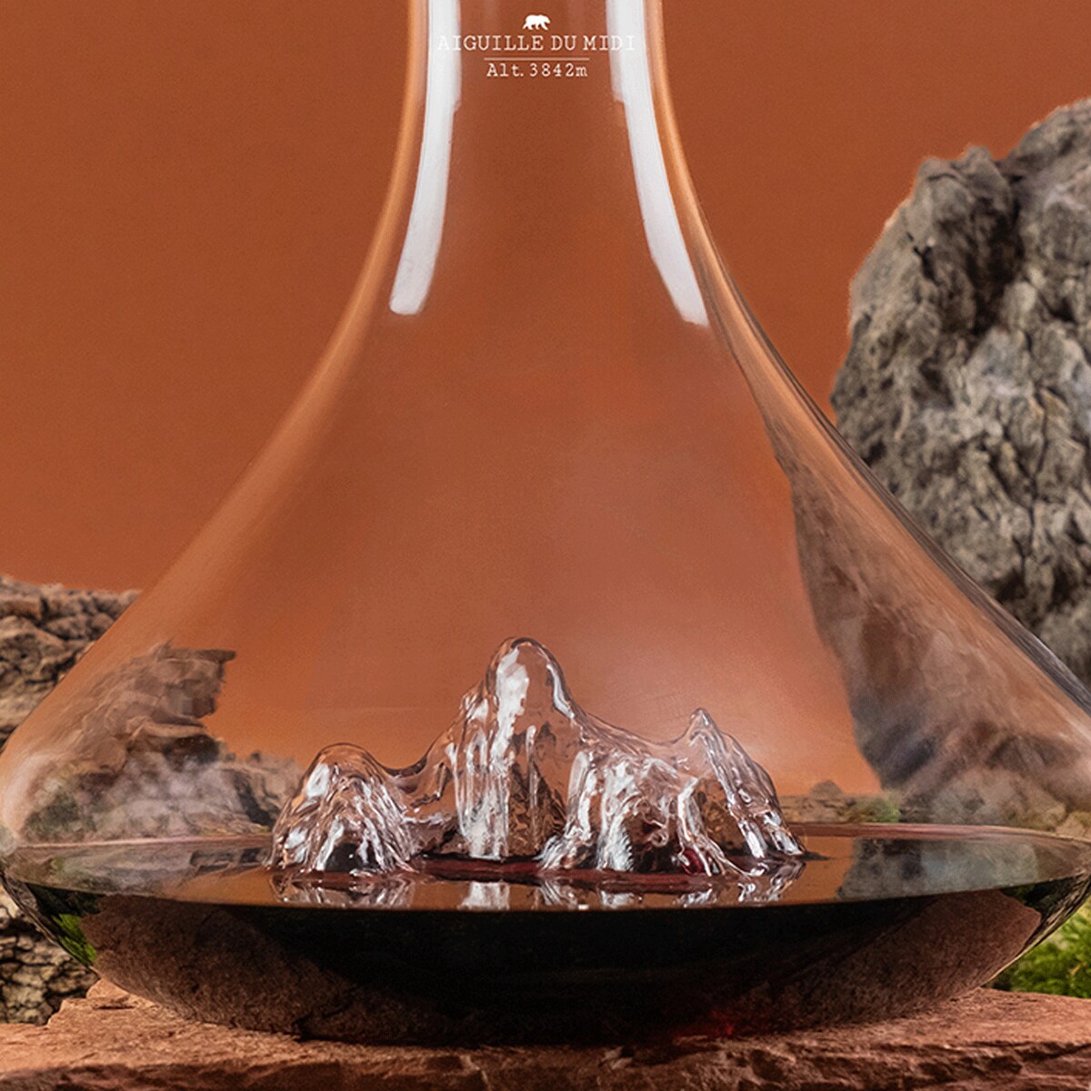 Karafka do wina - Topographic - Aiguille du Midi