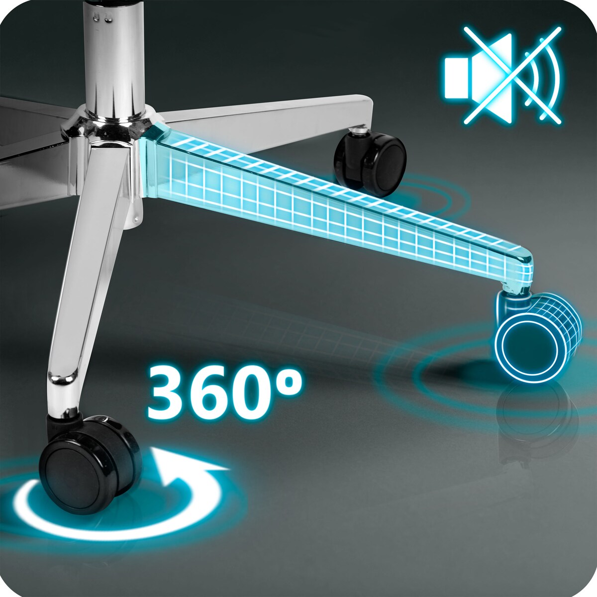 Fotel biurowy obrotowy ergonomiczny krzesło Sofotel Talin szare