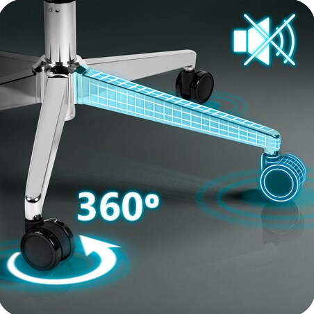 Fotel biurowy obrotowy ergonomiczny krzesło Sofotel Talin szare