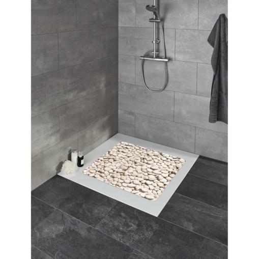 Kleine Wolke Stepstone Mata bezpieczeństwa pod prysznic naturalny beż 55x 55 cm