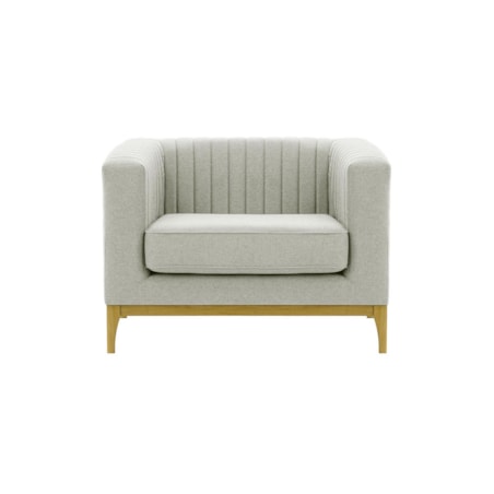 Fotel Slender Wood-Ontario 90-like oak