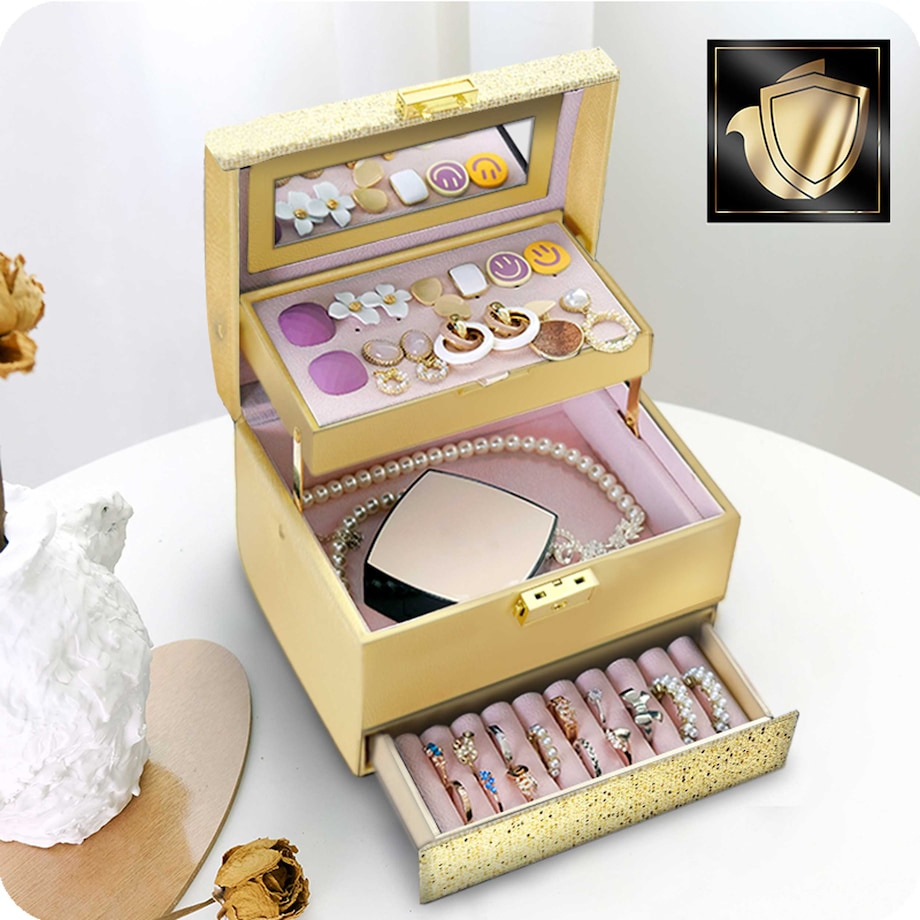 Szkatułka na biżuterię skrzynka pudełko kuferek Massido