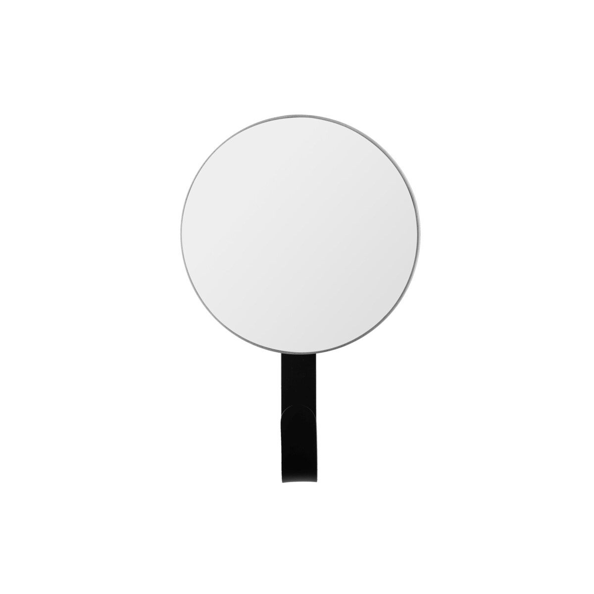 Lusterko ścienne z haczykiem, Ø 12 cm