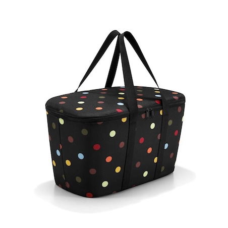 Torba coolerbag dots - poliester, 20 l, 44,5x24,5x25 cm,