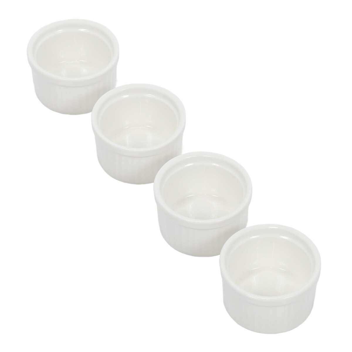 Miseczki na przekąski z porcelany, 4 szt.