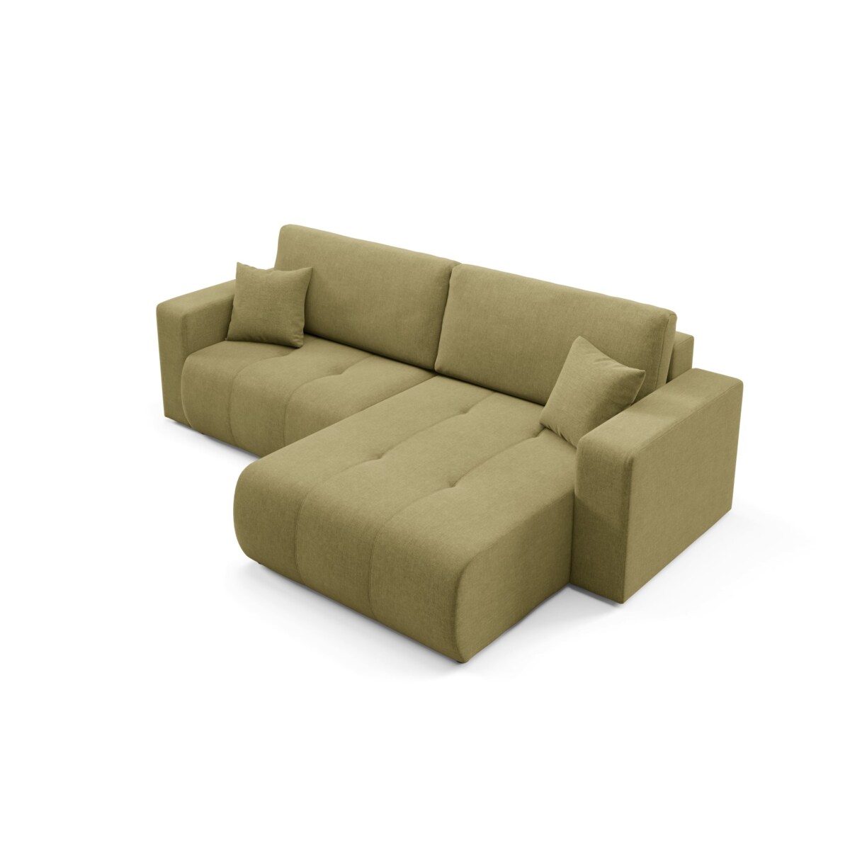 Narożnik MOLINIO L z funkcją spania z pojemnik na pościel Kolor: Wind 35