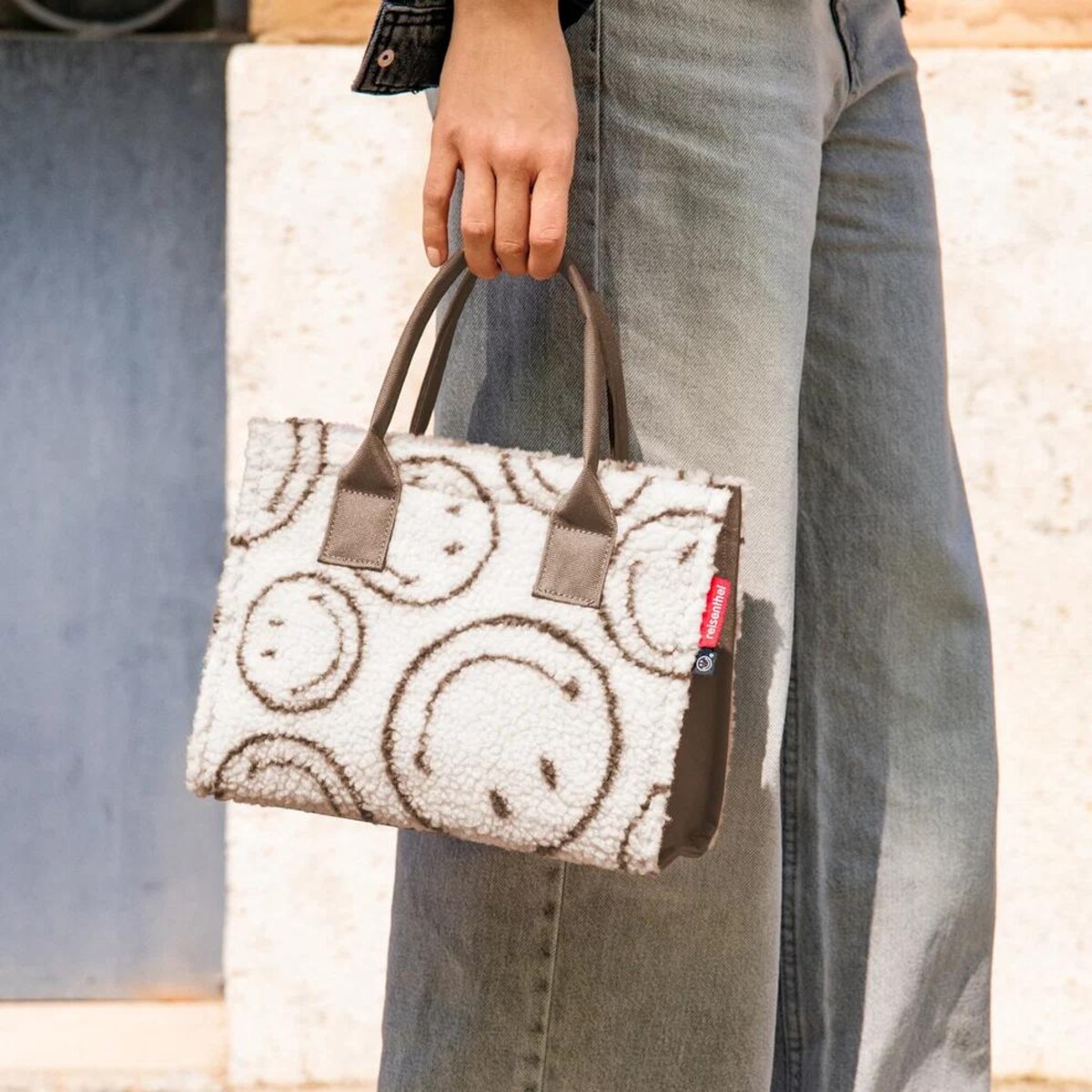 Torba DAILY SHOPPER XS, smiley® teddy chocolate