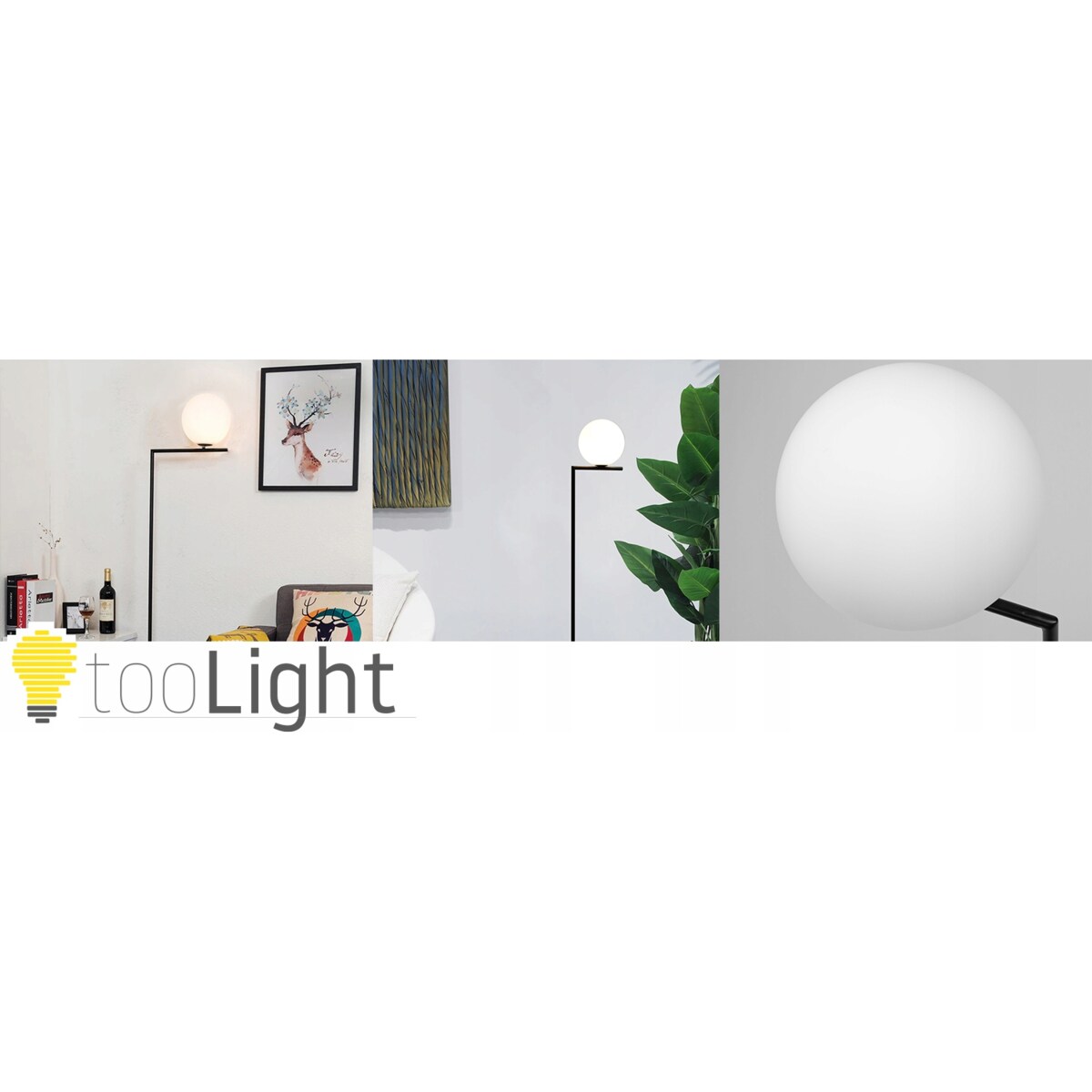 Lampa Stojąca Podłogowa Nowoczesna Czarna Glamour