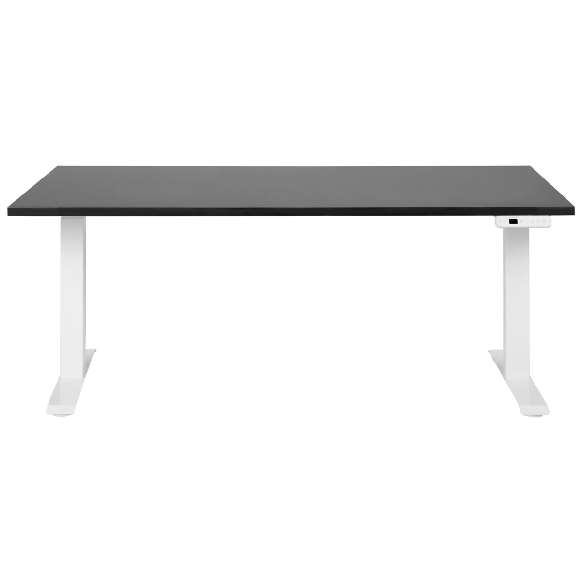 Biurko regulowane elektrycznie DESTINES Czarny/ biały 160 cm 72 cm