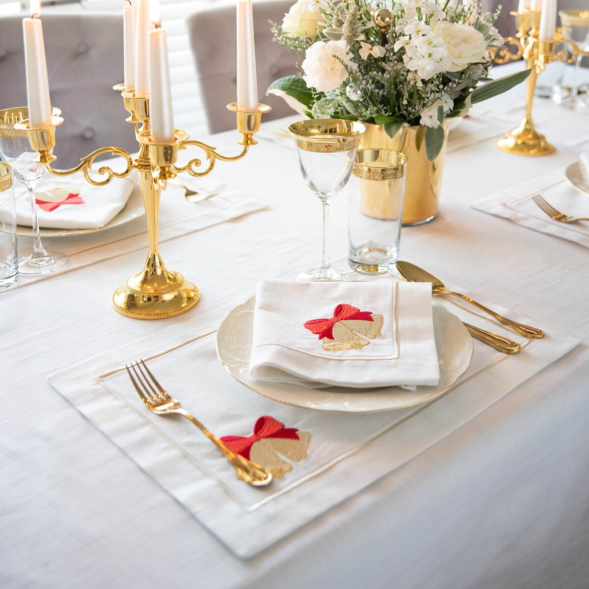 Serwetki Christmas Bauble Panama - 4 sztuki