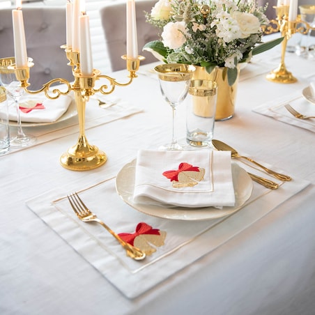 Serwetki Christmas Bauble Panama - 4 sztuki