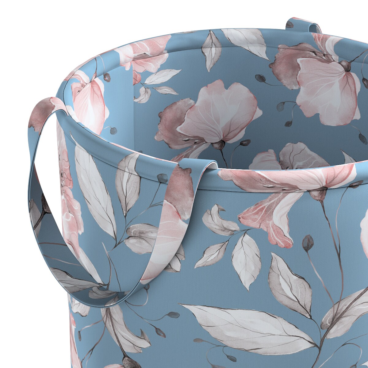 Kosz na zabawki Tobi, niebiesko-różowy, 40x50cm, Magic Collection