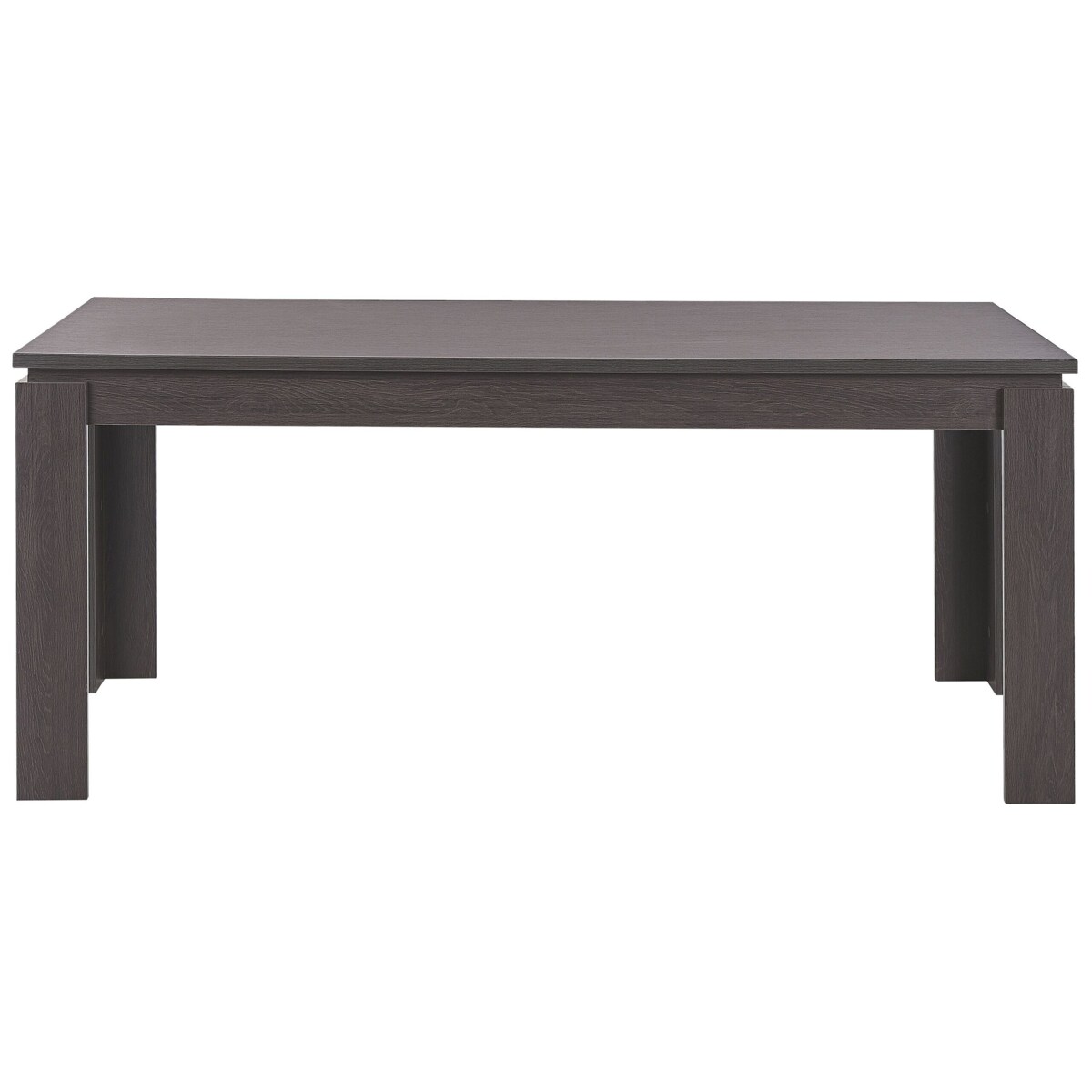 Stół do jadalni 180 x 90 cm ciemne drewno VITON