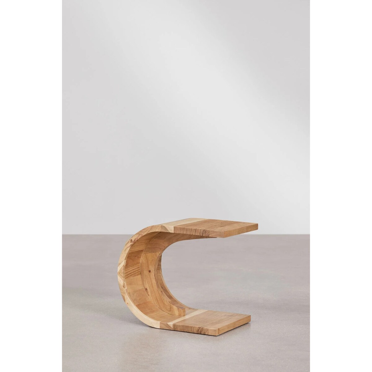 Stolik nocny z drewna mango, rustykalny Rigi 45x30 cm