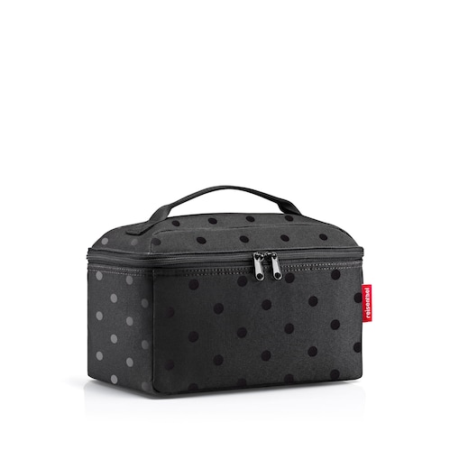 Kosmetyczka BEAUTYCASE, glossy dots black
