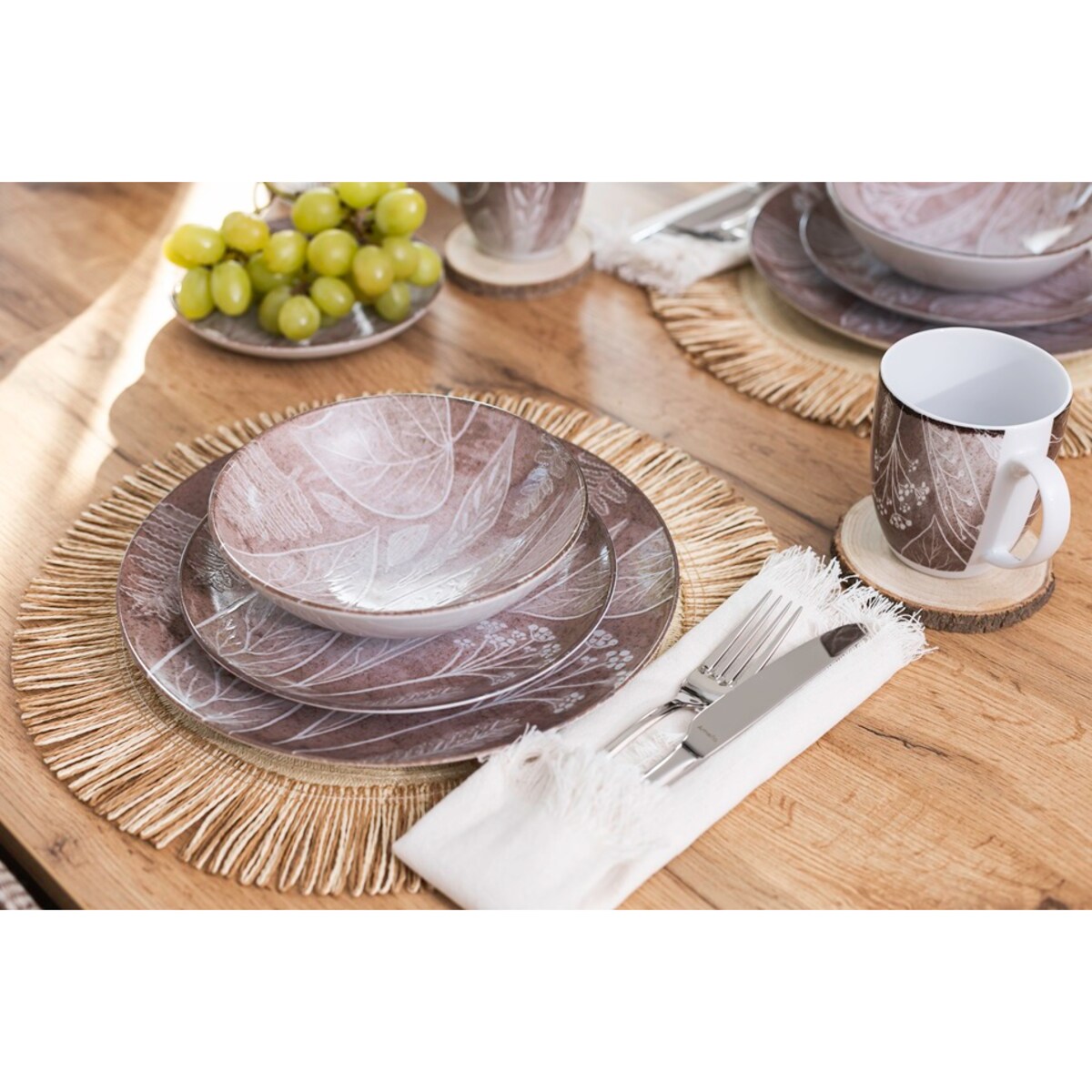 Talerz płytki 27 cm Boss Cztery Pory Roku Jesień LU39 (9075B)