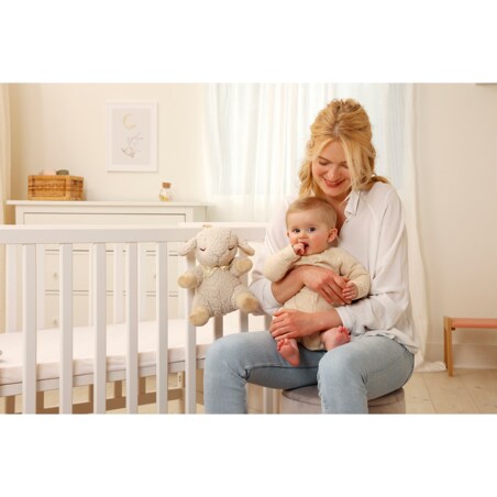 Szumiąca śpiąca owieczka z pozytywką - Cloud b® Sleep Sheep™
