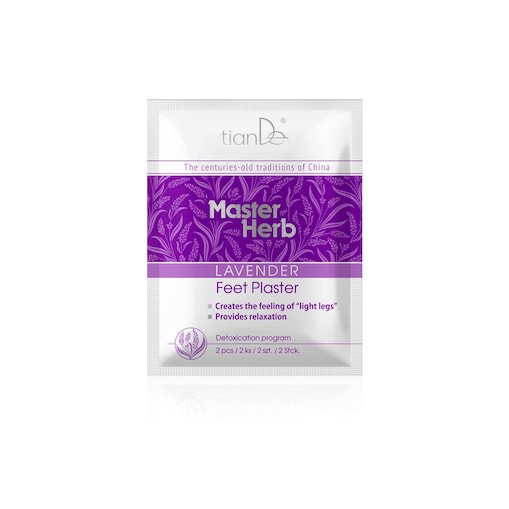 Tiande lawendowy plaster do stóp 2szt. 41328