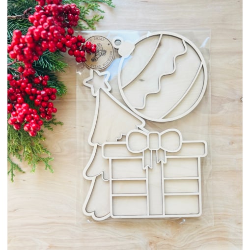 Zestaw świątecznych wysypywanek sensorycznych na PREZENT montessori