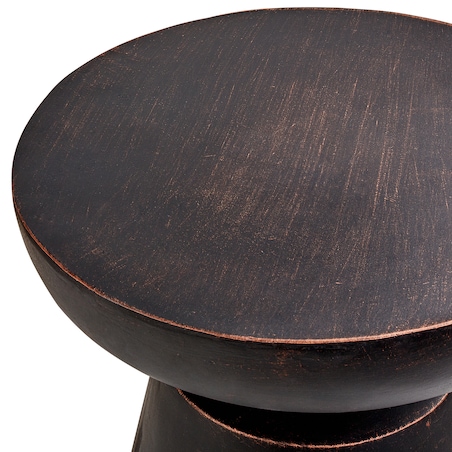 Stolik pomocniczy MINCIO 45 cm 45 cm Czarny