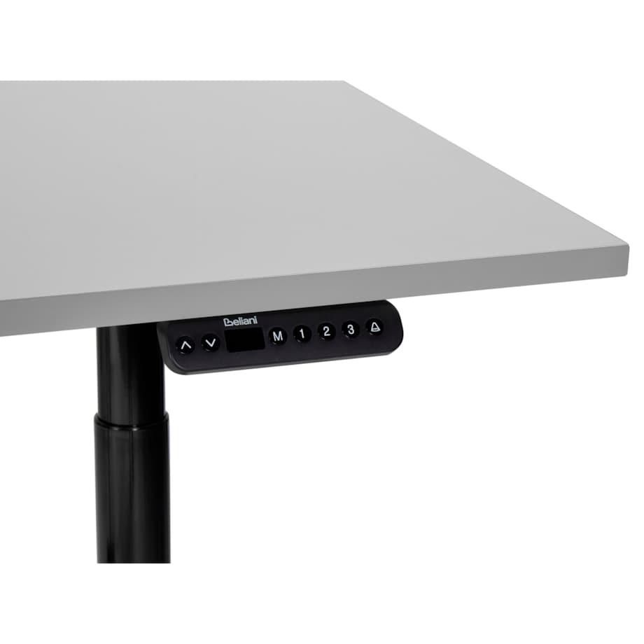 Biurko regulowane Elektryczny 120 x 72 cm Jasnoszary DESTINAS Różne rozmiary