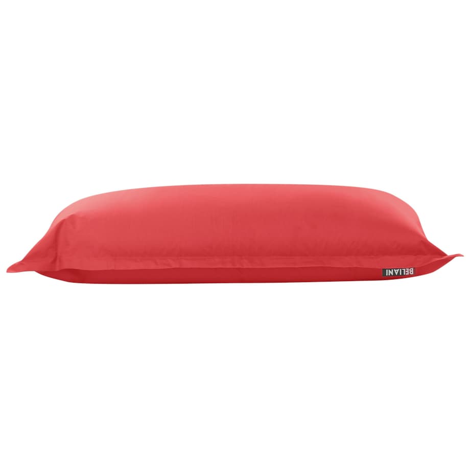 Pufa worek 140 x 180 cm czerwony FUZZY