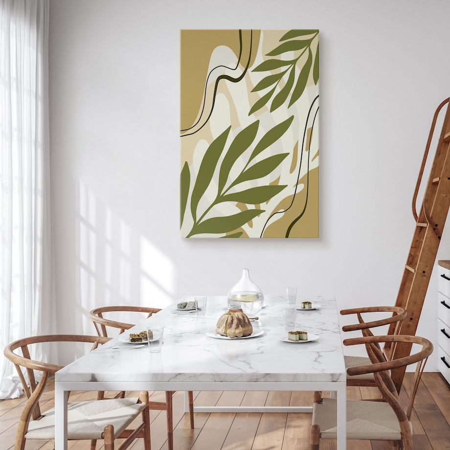 Obraz Egzotyczne Liście 80x120cm