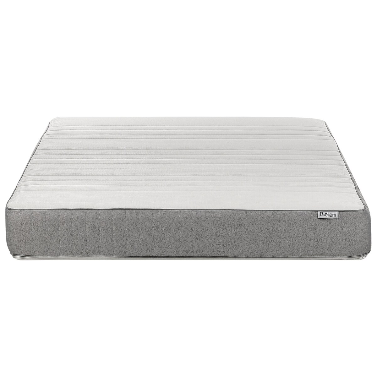 Materac piankowo-żelowy zdejmowany pokrowiec 140 x 200 cm średnio twardy HAPPINESS