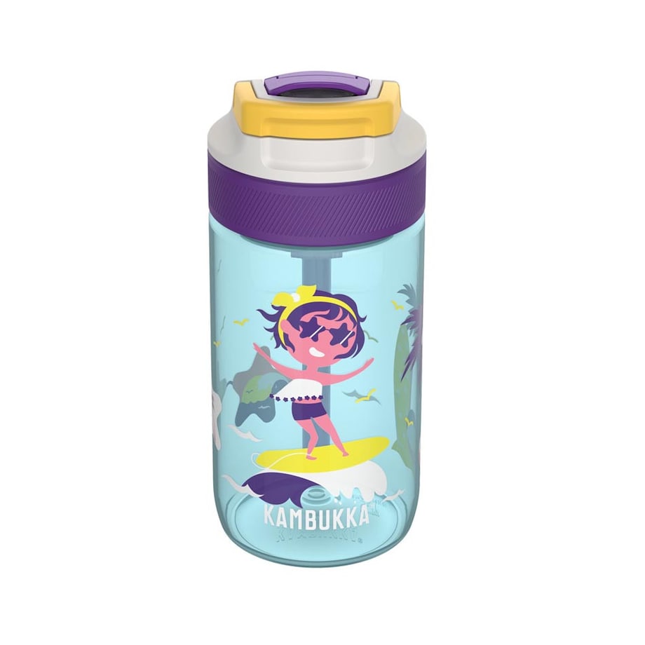Butelka dziecięca na wodę (400 ml) Surf Girl Lagoon Kambukka
