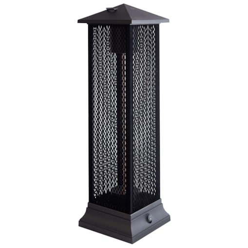 Promiennik na podczerwień wolnostojący TUNUPA 1500 W Czarny